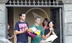 Homenaje del ayuntamiento  de Ugao-Miraballes a Julian Sanz.
